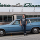 In front of the Aero Diner in North Windam, Connecticut. Photo Credit: Charles Tao